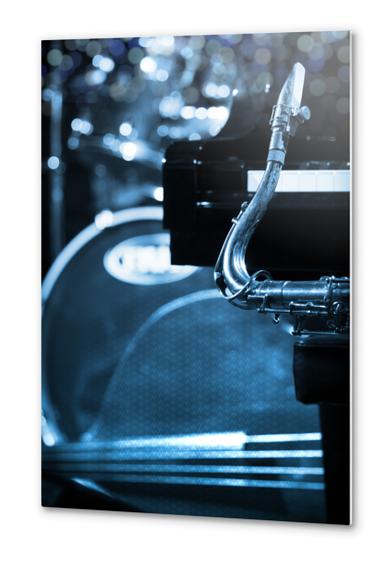 Jazz Quartet Metal prints by cinema4design