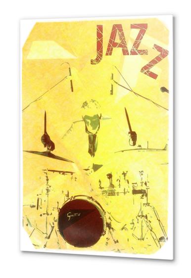 Jazz Poster Metal prints by cinema4design