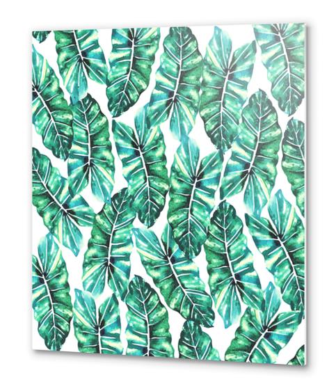 Leafy Wonder V2 Metal prints by Uma Gokhale