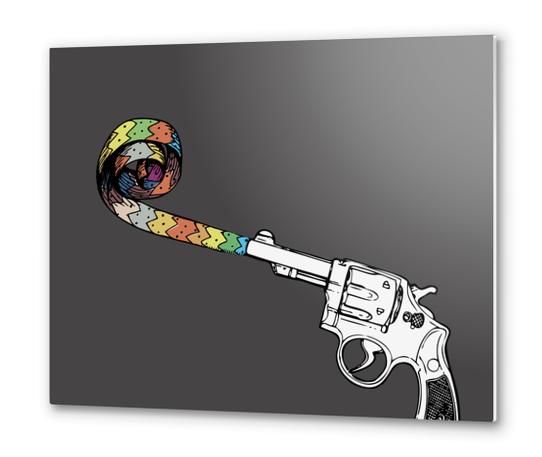 Pistolet de Belle-Mère Metal prints by tzigone