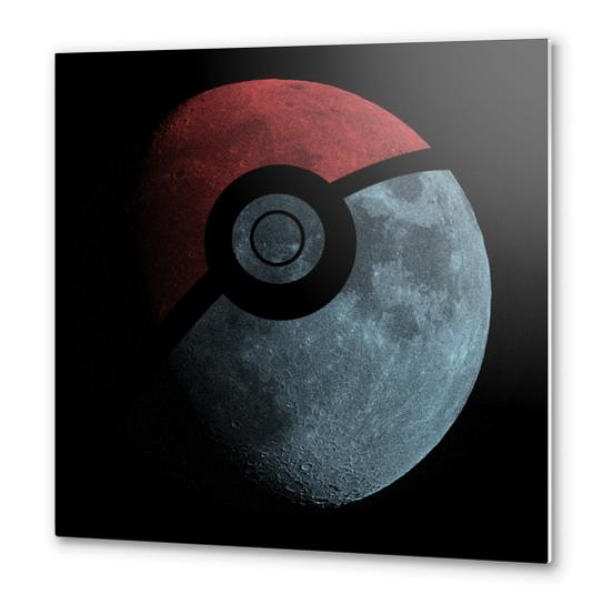 Poke Moon Metal prints by Tobias Fonseca