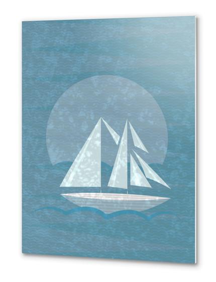 Sailing II Metal prints by ivetas