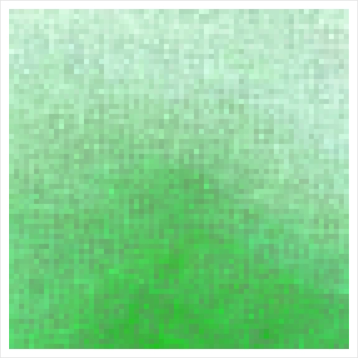 geometric pixel square pattern abstract background in green Art Print by Timmy333