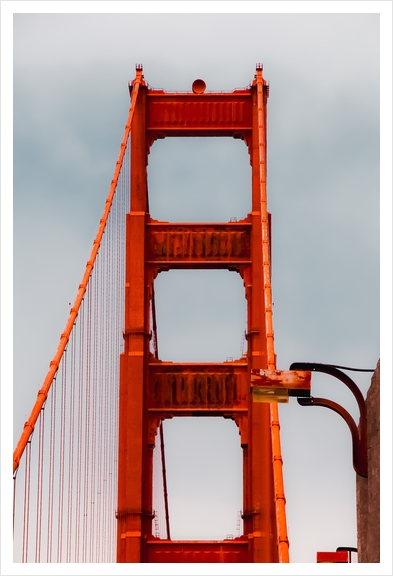 Golden Gate Bridge San francisco California USA Art Print by Timmy333