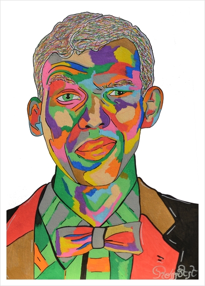 Stromae Art Print by RomArt