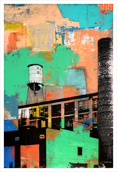 Rust Belt Art Print by dfainelli