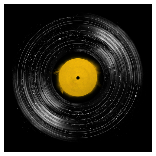 Sound System Art Print by Florent Bodart - Speakerine