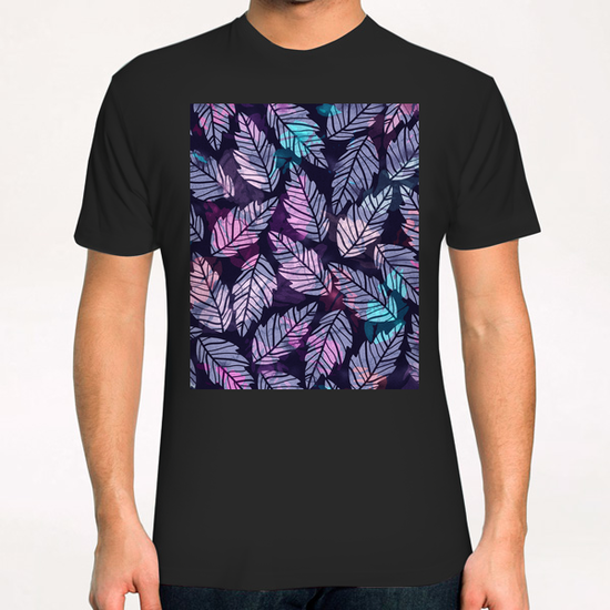 Watercolor Floral X 0.4 T-Shirt by Amir Faysal