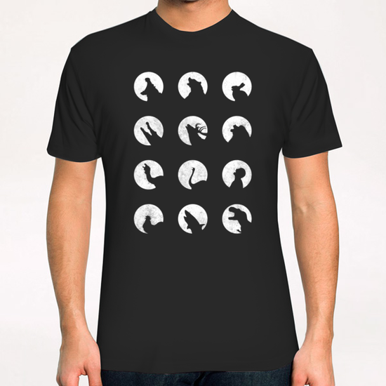 Wolf's Night Off T-Shirt by Florent Bodart - Speakerine