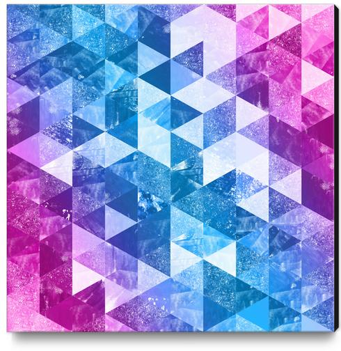 Abstract Geometric Background #19 Canvas Print by Amir Faysal