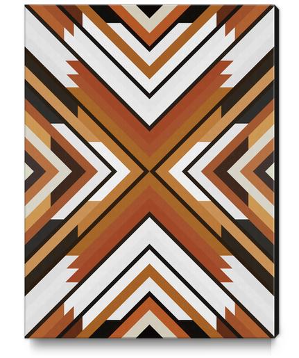 Dynamic geometric pattern I Canvas Print by Vitor Costa