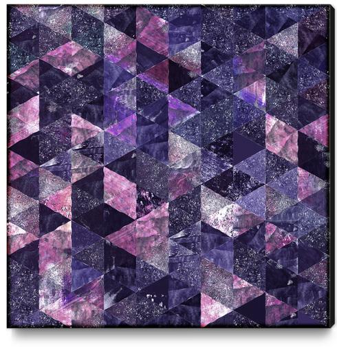 Abstract Geometric Background X 0.3 Canvas Print by Amir Faysal