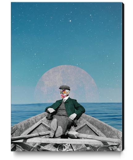 Boat Canvas Print by Oleg Borodin