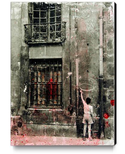 FIRST GRAFFITI Canvas Print by db Waterman