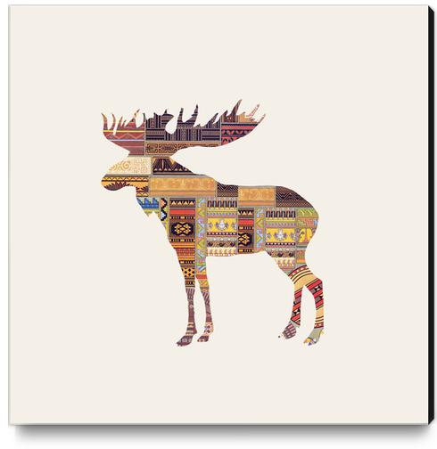 Elk Canvas Print by Oleg Borodin