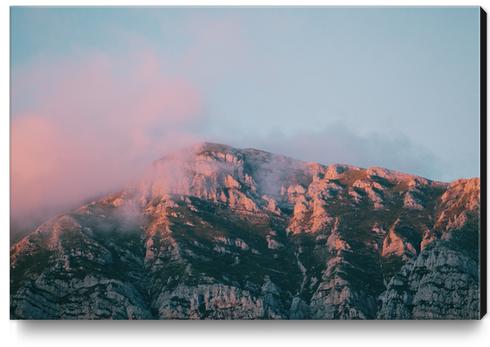 Mountains in the background VI Canvas Print by Salvatore Russolillo