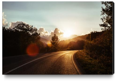 Mountains in the background XI Canvas Print by Salvatore Russolillo