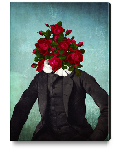 Mr. Romantic Canvas Print by DVerissimo