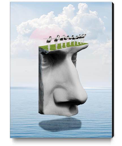 Nose Canvas Print by Oleg Borodin