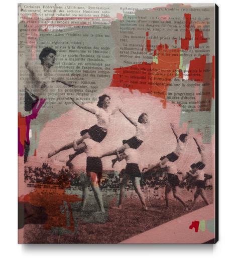 Doctrine du Sport Féminin ! Canvas Print by tzigone