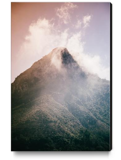 Mountains in the background XIX Canvas Print by Salvatore Russolillo