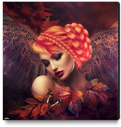 AUTUMN ANGEL Canvas Print by G. Berry