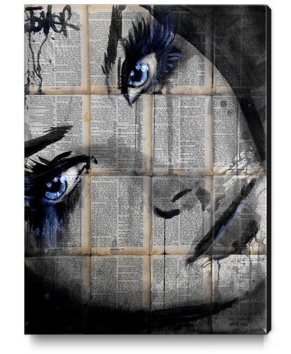 DEEP POOLS Canvas Print by loui jover