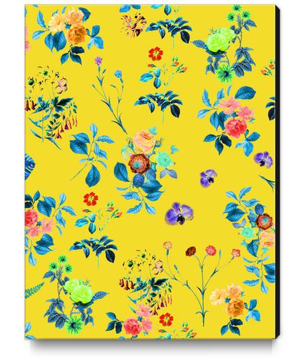 Floral Shower II Canvas Print by Uma Gokhale