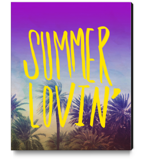 Summer Lovin' Canvas Print by Leah Flores