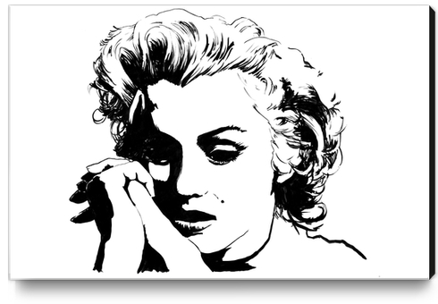 Marilyn Canvas Print by maya naruse