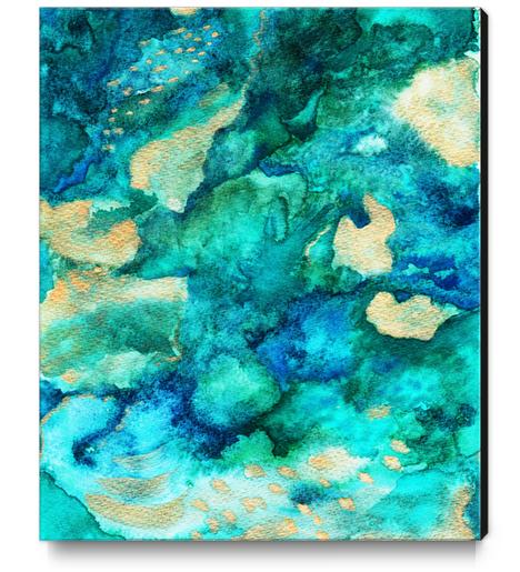 Mix whater Canvas Print by Li Zamperini