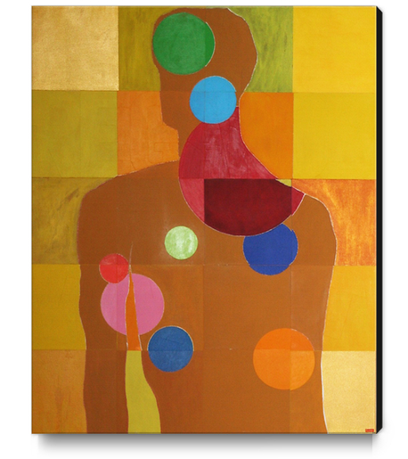 Silhouette Canvas Print by Pierre-Michael Faure