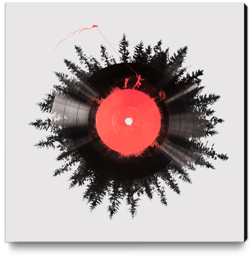 The vinyl of my life Canvas Print by Robert Farkas