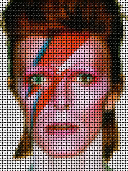 David bowie portrait by Vitor Costa