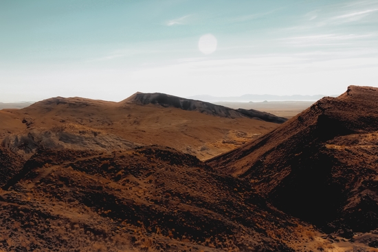 Desert mountain at Red Rock Canyon State Park California USA by Timmy333