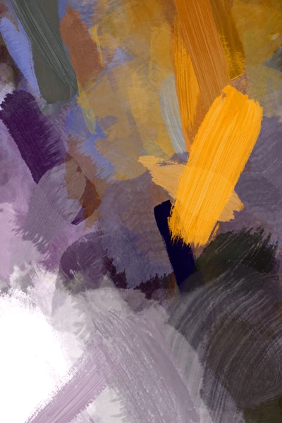 abstract splatter brush stroke painting texture background in yellow brown purple by Timmy333