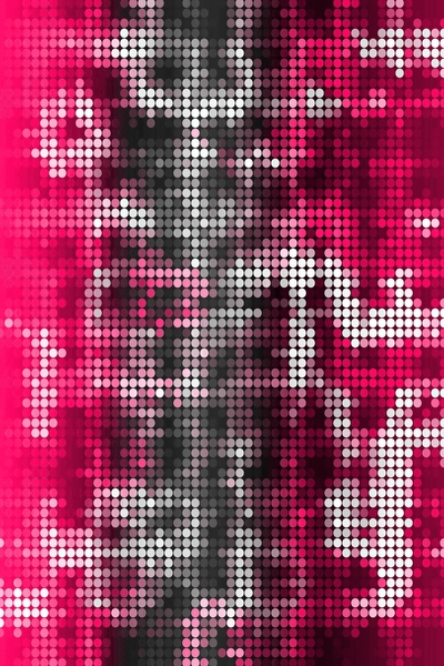 graphic design geometric circle pattern abstract background in pink black by Timmy333