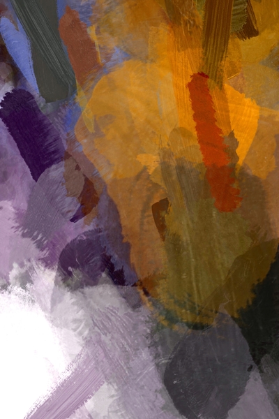 abstract splatter brush stroke painting texture background in yellow brown purple by Timmy333