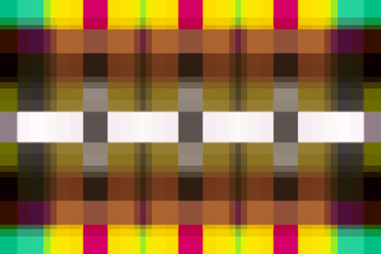 geometric symmetry pixel square pattern abstract background in yellow pink green by Timmy333