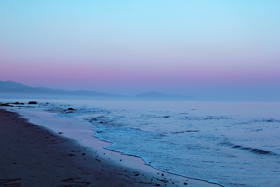 vintage sunset sky at the beach by Timmy333