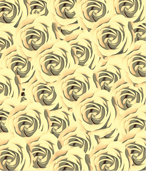 blooming yellow rose pattern texture abstract background by Timmy333