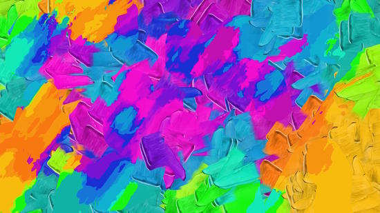 pink orange blue green painting texture abstract background by Timmy333