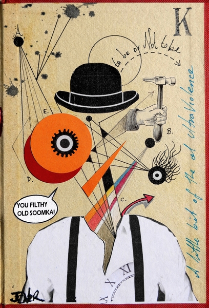 CLOCKWORK ORANGE by loui jover