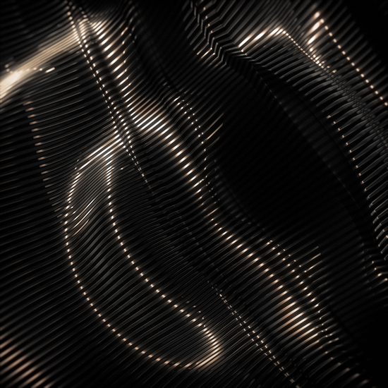 Black Steel Abstraction by cinema4design