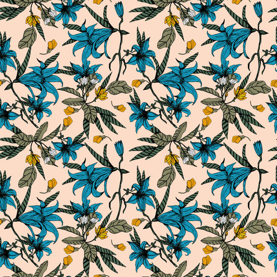 Pattern floral 01 by mmartabc