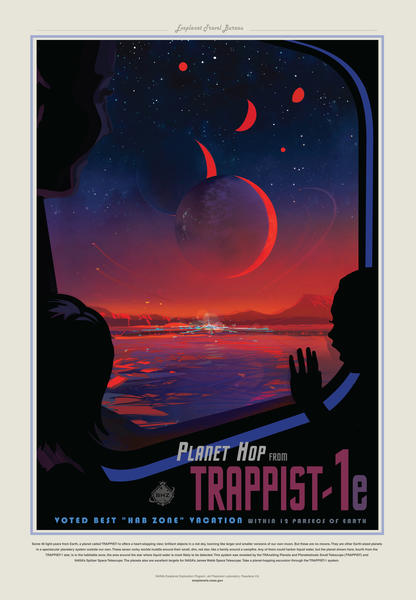 Planet hop from TRAPPIST-1e by Space Travel