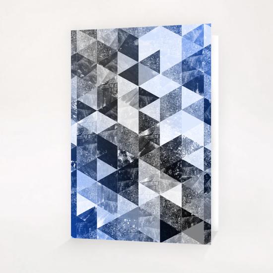 Abstract GEO X 0.13 Greeting Card & Postcard by Amir Faysal