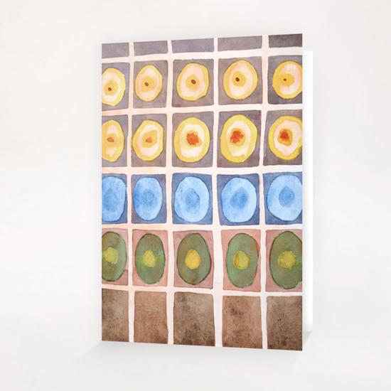 . Secured Luminous Circles  Greeting Card & Postcard by Heidi Capitaine