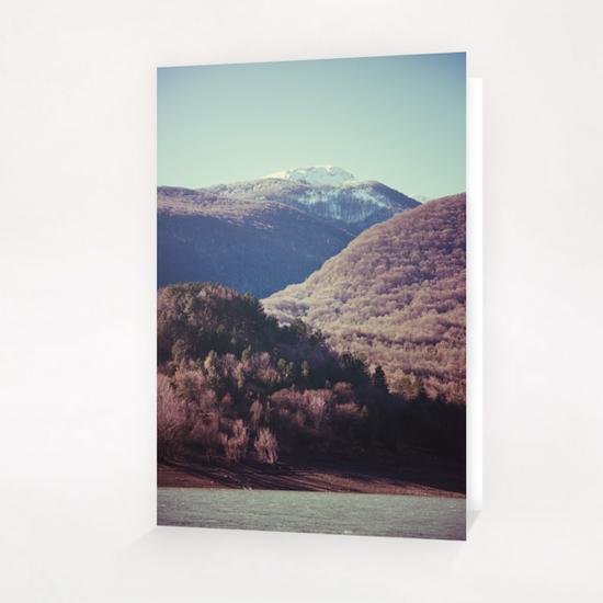 Mountains in the background XIV Greeting Card & Postcard by Salvatore Russolillo