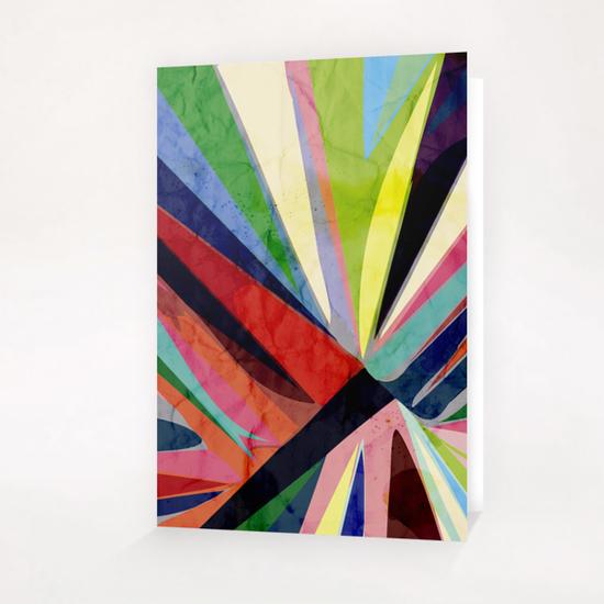 Centered Colors Greeting Card & Postcard by Vic Storia